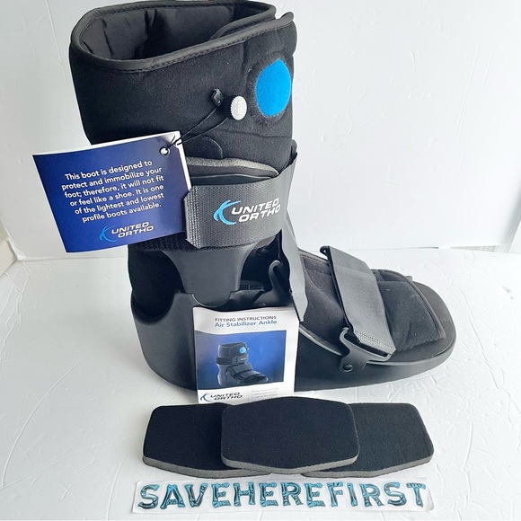 United Ortho Black Medical Boot - Picture 6 of 9